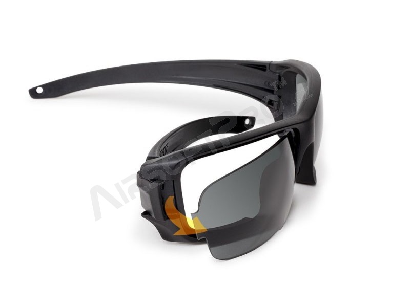 Rollbar glasses with ballistic resistance - clear, black [ESS]