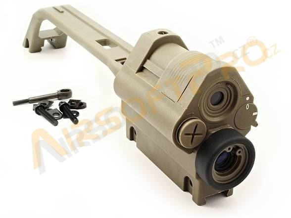 G36 fegyver test : G36 top handle scope with Red Dot sight (FDE ...