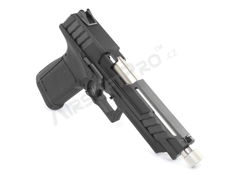 Airsoftová pištoľ GTP9, plyn BlowBack (GBB) - čierna [G&G]