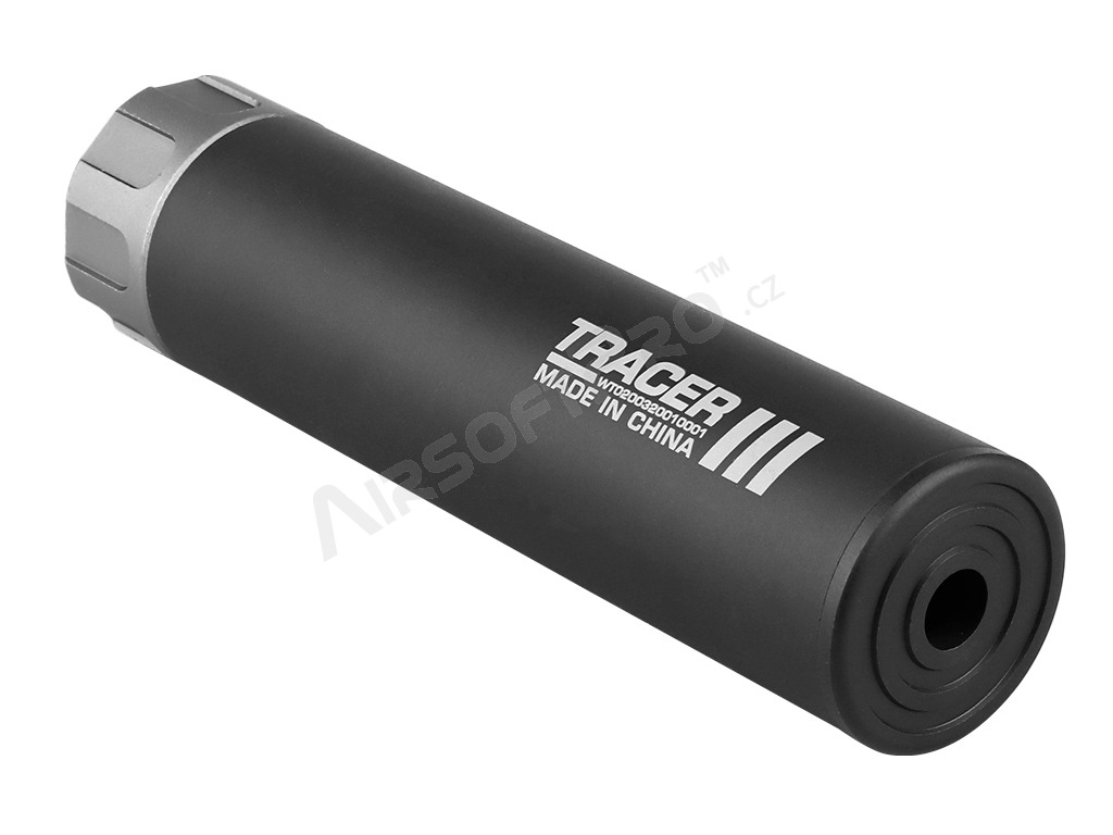Nasvetľovací tlmič Flash 15,8cm - čierny [Imperator Tactical]