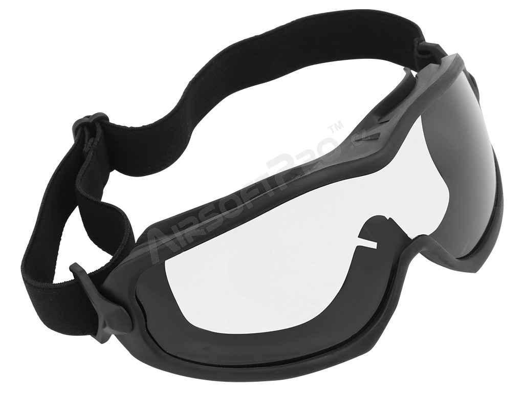 Ochranné okuliare čierne - číre [Imperator Tactical]