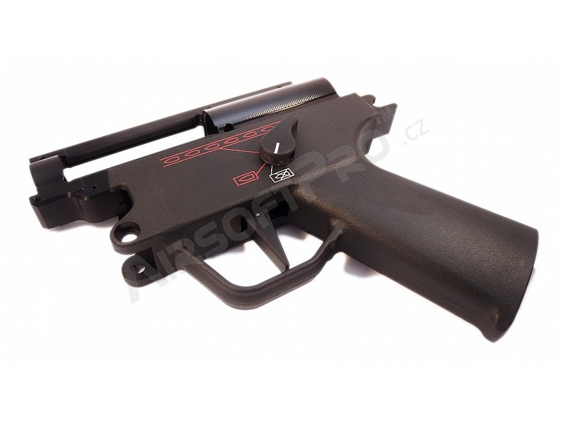 CNC spúšť FLAT MP5 pre Leviathan V2 - čierna [JeffTron]