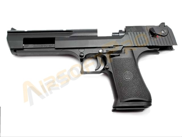 Airsoftová pištoľ DE .50 AE CO2, kovový záver, BlowBack - Čierný [KWC]