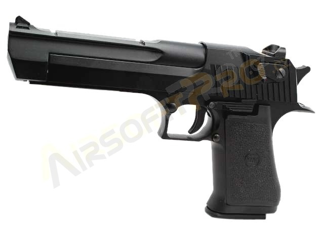 Airsoftová pištoľ DE .50 AE CO2, kovový záver, BlowBack - Čierný [KWC]