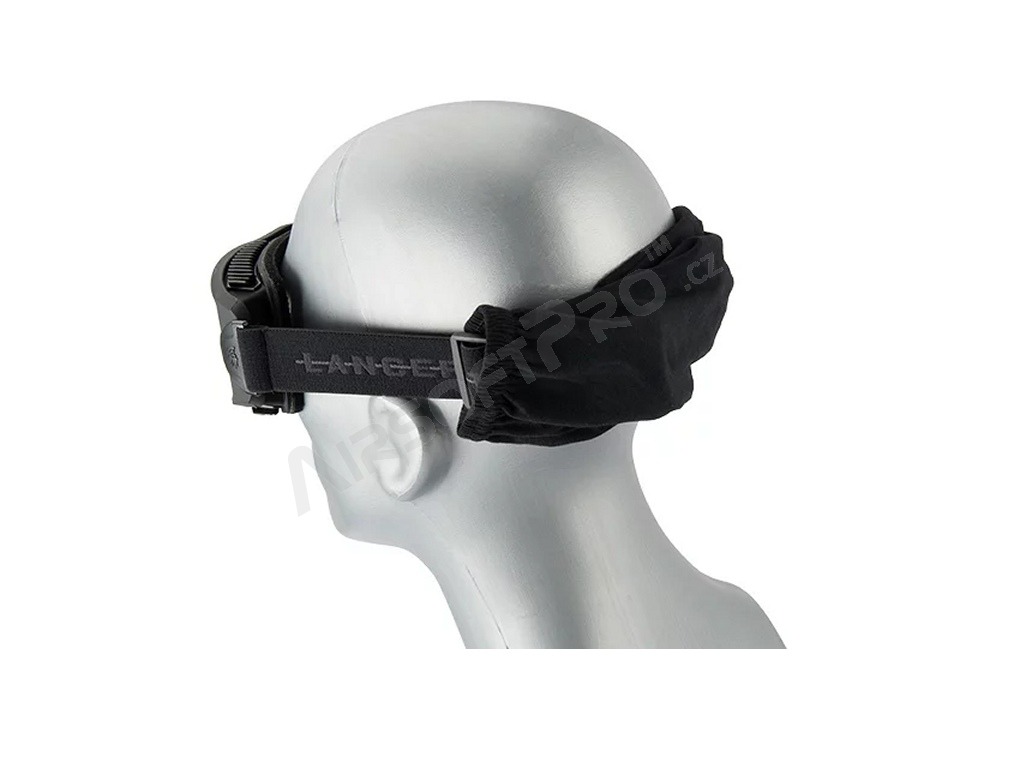 Airsoft Mask AERO Series Thermal, black - clear [Lancer Tactical]