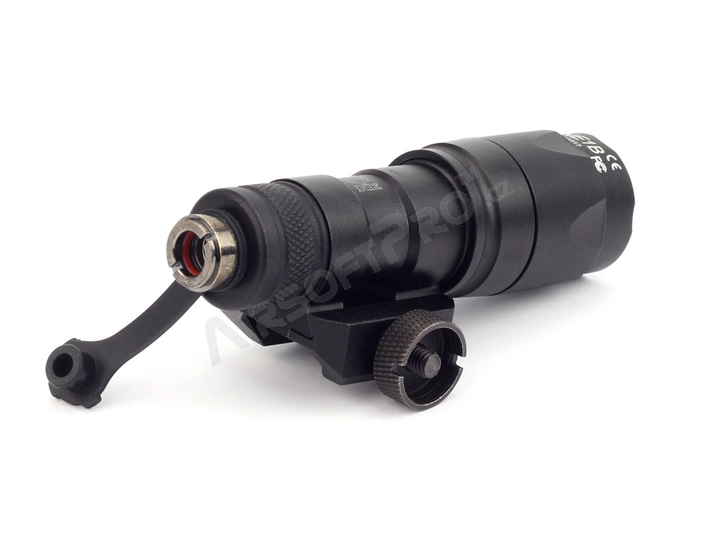 M300A Mini Scout LED taktikai zseblámpa RIS rögzítéssel - fekete [Night Evolution]
