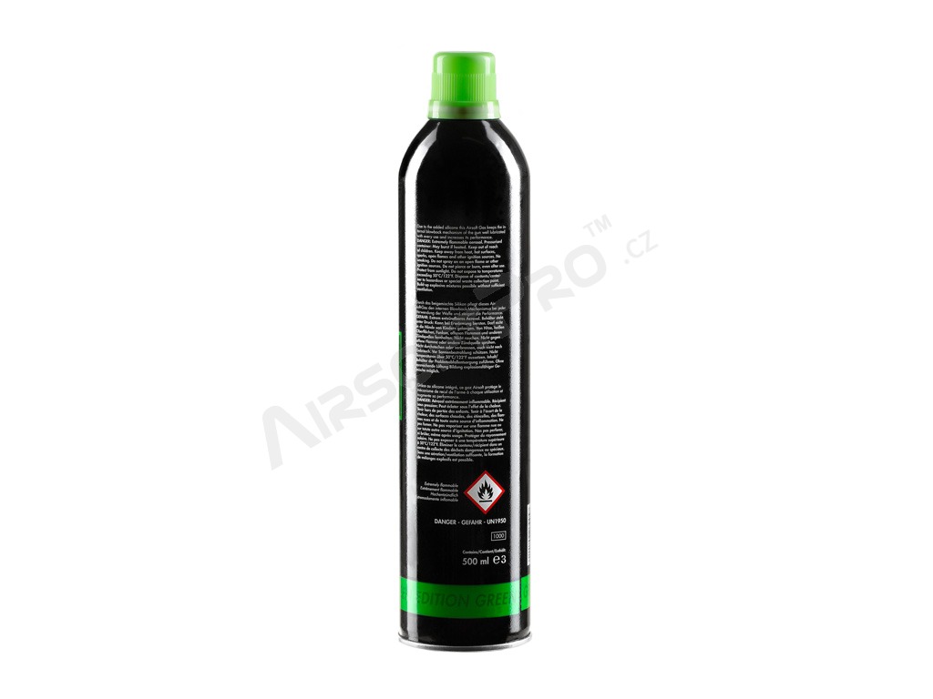 Plynová fľaša Standard Performance Green Gas (500ml) [Nimrod]