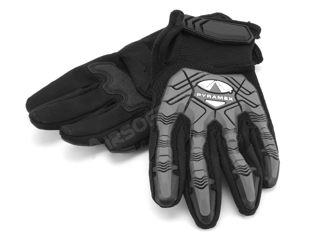 Taktické rukavice GL204HT - čierno/šedé, vel.S [Pyramex]