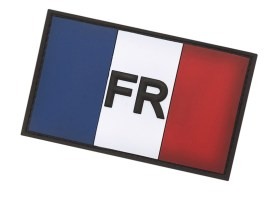 Francia zászló 3D PVC tapasz tépőzárral [101 INC]