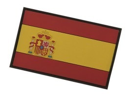 Spanyol zászló 3D PVC tapasz tépőzárral [101 INC]