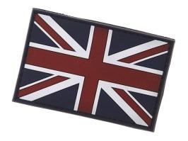 Egyesült Királyság zászló 3D PVC tapasz tépőzárral [101 INC]