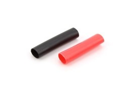 4mm-es zsugorcső - piros és fekete színben [TopArms]