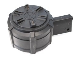 Dobos Hi-Cap tár M4/M16-hoz, 2300 töltény, kézi felhúzással - fekete - UNFUNCTIONAL [G&G]