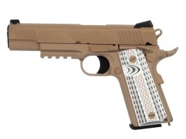 Airsoft pisztoly M45 A1 GBB, teljes fém - TAN [WE]