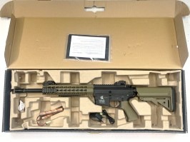Airsoft puska M4 KEYMOD MUR 10