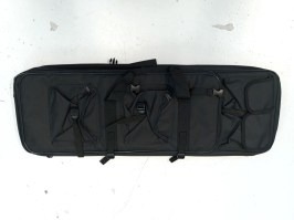 Twin assault rifle carrying bag - 60 and 85cm - black - DAMAGED [A.C.M.]