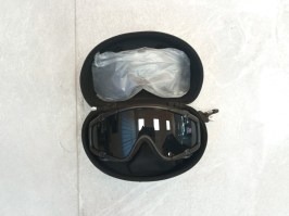 Tactical SI goggle for hemlet Black - clear, smoke grey - NOT COMPLETE [FMA]