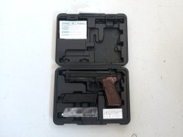 Airsoft pistol GPM92 GP2, full metal, gas blowback (GBB) - Walnut Wood Grip - SCRATCHED [G&G]