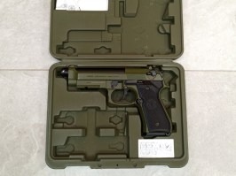 Airsoft pistol GPM92, full metal, gas blowback (GBB) -hunter green - UNFUNCTIONAL [G&G]