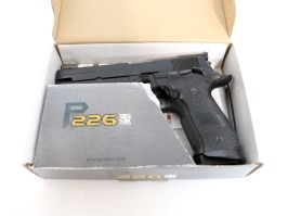 Airsoft pisztoly P226-S5 CO2, full metal, blowback - fekete UNFUNC [KWC]