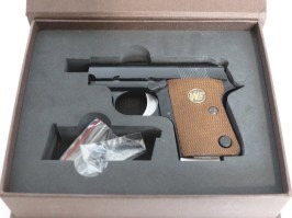 Airsoft pisztoly 1908 .25 ACP (CT25)- fullmetal, blowback, fekete - NEM FUNKCIÓS [WE]