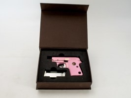 Airsoft pisztoly 1908 .25 ACP (CT25) - fullmetal, blowback - rózsaszín - NON-FUNKCIÓS [WE]