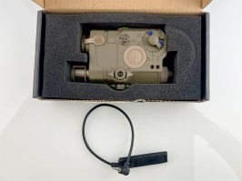 AN/PEQ-15-C LED-es világítótest + piros és zöld lézermodul - NEM FUNKCIÓS [Imperator Tactical]