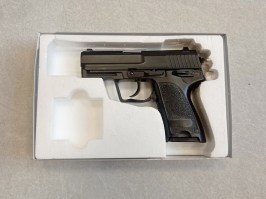 Airsoft rugós pisztoly HW SP8 Compact Nehézsúlyú - fekete - NEM FUNKCIONÁLIS [Y&P]