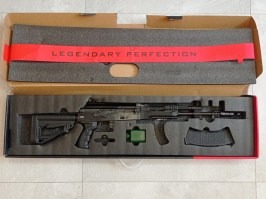 Airsoft támadó puska replika EL-AK12 Essential, Mosfet kiadás - SZERVIZELVE [E&L]