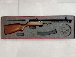 PPSh-41 EBB, teljes fém, ABS, 2 tár (SW-09A) - VISSZAVÉTELT VÁLLALKOZÓ által [Snow Wolf]