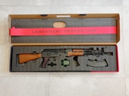 Airsoft támadó puska replika EL-AKM Essential, Mosfet kiadás - SERVISED [E&L]
