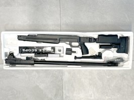 Airsoft mesterlövész MB4414D + távcső és bipod - fekete - SERVISED [Well]