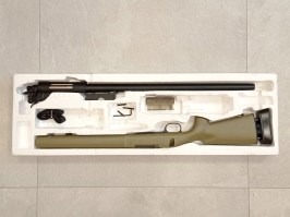 Airsoft mesterlövész U.S. Socom M24 Military - FDE (SW-04JT) + INGYENES 500 FPS UPGRADE - SZERIVSED [Snow Wolf]