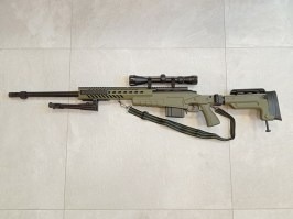 MB4418-3D + céltávcső és bipod - olajzöld - SZERVIZELT [Well]