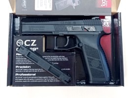 CZ P-09 légpuska, CO2 blowback, 4.5mm (.177) kaliberű lövedék - Fekete - SZERVIZELVE [ASG]
