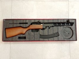 PPSh-41 EBB, teljes fém, valódi fa (SW-09A) [Snow Wolf]