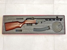 PPSh-41 EBB, teljes fém, ABS, 2 tár (SW-09A) - VISSZAVÉTELT [Snow Wolf]