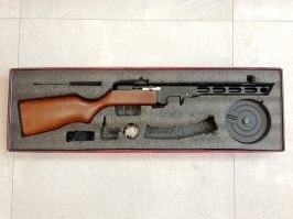 PPSh-41 EBB, teljes fém, valódi fa (SW-09A) - VISSZAJUTOTT [Snow Wolf]
