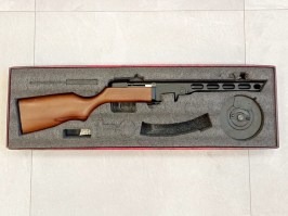 PPSh-41 EBB, teljes fém, valódi fa (SW-09A) - VISSZAJUTOTT [Snow Wolf]