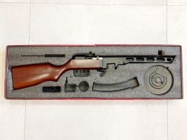 PPSh-41 EBB, teljes fém, ABS, 2 tár (SW-09A) - VISSZAVISSZÁLLÍTOTT [Snow Wolf]