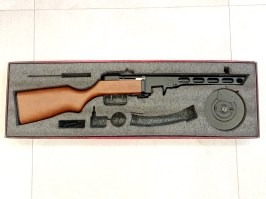 PPSh-41 EBB, teljes fém, valódi fa (SW-09A) - VISSZAJUTOTT [Snow Wolf]