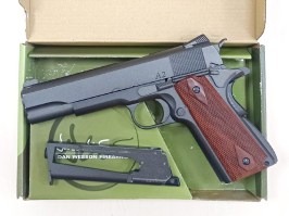 Airsoft pisztoly Dan Wesson 1911 A2 - CO2, blowback, full metal - SERVICED [ASG]