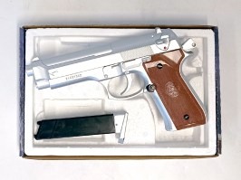 Airsoft rugós pisztoly M92F - ezüst - UNFUNKCIÓS [KWC]