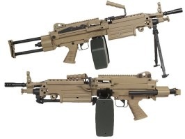 Airsoft gépfegyver FN M249 PARA, full metal, DE [A&K]