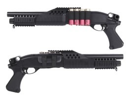 Airsoft puska M180-A1 CQB, rövid, lövészáru nélkül [AGM]