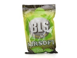 Airsoft lövedékek BLS BIO Perfect 0,20 g | 5000 db | 1 kg - fehér [BLS]