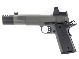 Airsoft GBB pistol VP-X, GBB with red-dot - Grey [Vorsk]