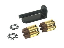 Moon Clip készlet ASG Dan Wesson revolverhez, 4.5mm (.177) kaliberű - 12 db [ASG]