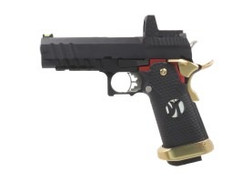 Airsoft GBB pisztoly Hi-Capa 4.3 HX26 - fekete/arany [AW Custom]