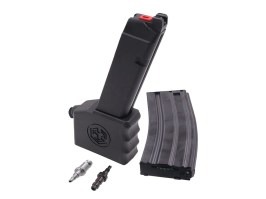 HPA/M4 tár Komplett adapter AW VX/BLU/UT + WE G sorozatú pisztolyokhoz - Fekete [AW Custom]